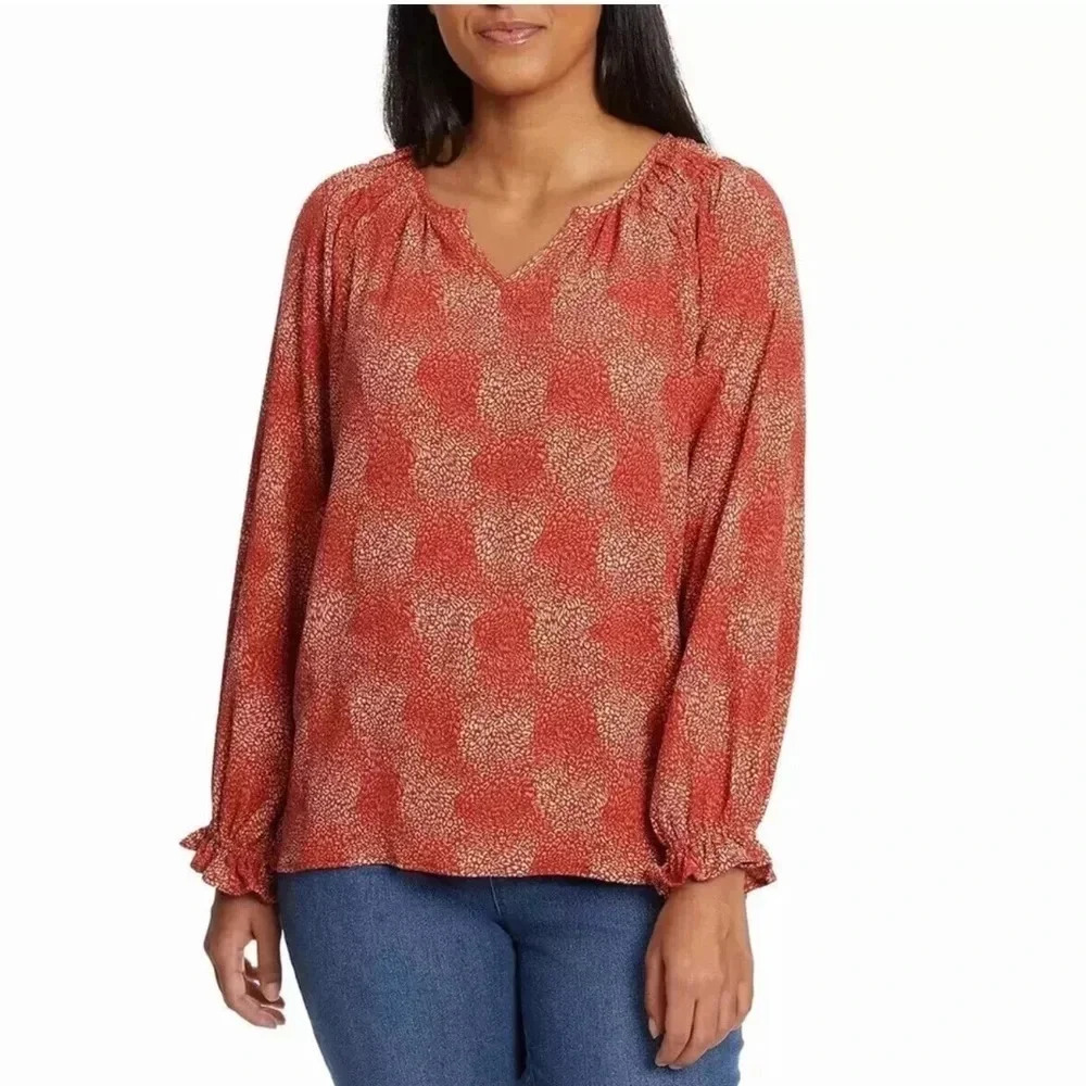 Jessica Simpson ladies v-neck blouse XL